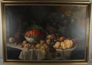 "stilleben Mit Fruchten Und Gefasen"