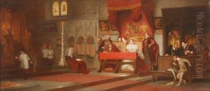 Princess Elizabeth Persuaded To Attend Mass By Her Sister Queen Mary I