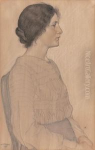 Portrait Of A Young Girl, Three-quarter-length, Seated