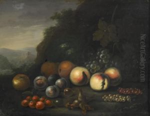 Stilleben Med Frukter Stilleben Med Frukter