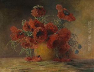 Klatschmohn In Einer Vase