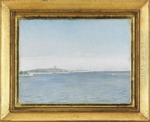 Landskap Fran Sandhamn Med Korso Fyr - view 1