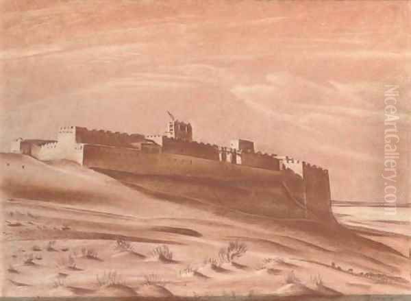 A desert fort - view 1