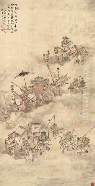 Zhong Kui on an Outing - view 1