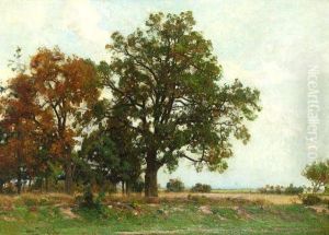 Baumlandschaft by Otto Struttzel