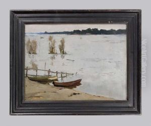 Boote Am Isar-ufer Boote Am Isar-ufer