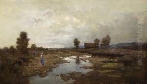 Moorlandschaft. Moorlandschaft.