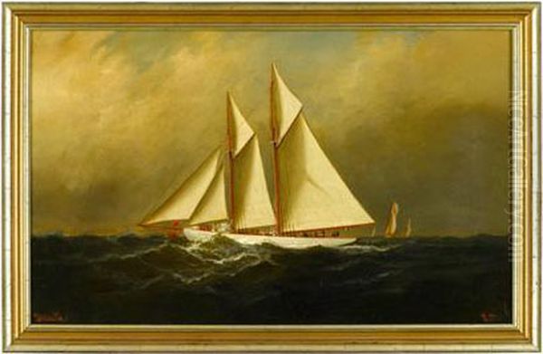Two Masted Racing Ship - view 1
