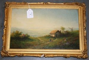 View Near Hastings by Charles Stuart