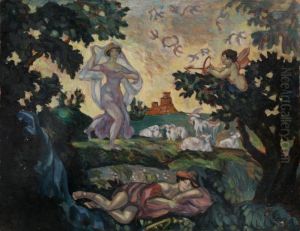 The Shepherd's Dream by Sergei Yur Evich Sudeikin