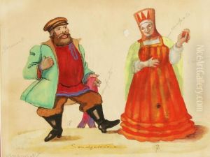 Costume Design by Sergei Yur Evich Sudeikin