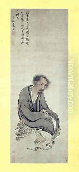 The Immortal Ge Changgeng sitting on his Three-legged Toad, 1506-10 - view 1
