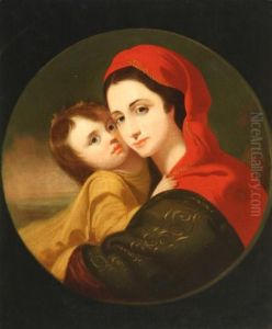 Mother And Child by Thomas Sully