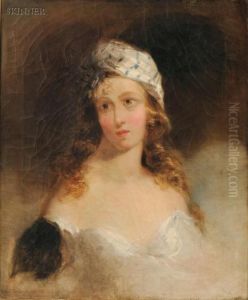 Portrait Of A Woman, Probably Fanny Kemble