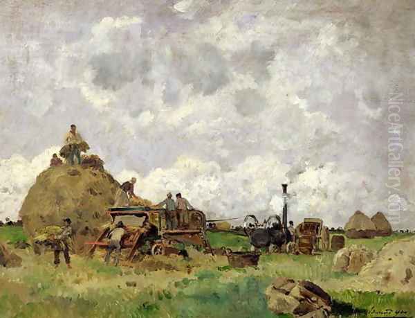 The Threshing Machine - view 1