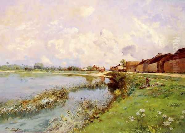 Paysage De Riviere (Landscape of a River) - view 1