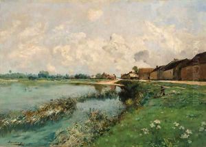 Summer respite by Edmond Charles Joseph Yon