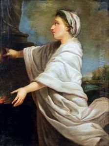 Une Vestale by Joseph Benoit Suvee