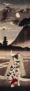 Rural Genji, 1885 by Tsukioka Yoshitoshi