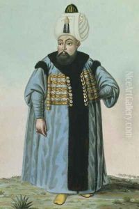 Selim II (1524-74) called 'Sari', the Blonde or the Sot, Sultan 1566-74, from A Series of Portraits of the Emperors of Turkey, 1808
