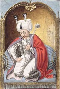 Selim I (1466-1520) called Yavuz, the Grim, Sultan 1512-20, from A Series of Portraits of the Emperors of Turkey, 1808