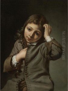Boy Touching His Head Boy Touching His Head
