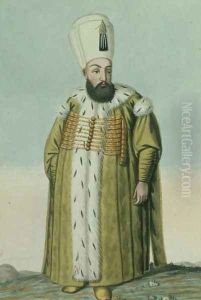 Amurath (Murad) III (1546-95) Sultan 1574-95, from A Series of Portraits of the Emperors of Turkey, 1808