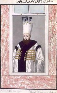 Ahmed III (1673-1736) Sultan 1703-30, from A Series of Portraits of the Emperors of Turkey, 1808