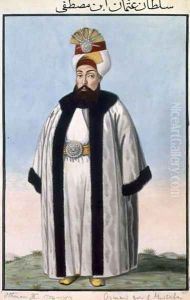 Othman (Osman) III (1699-1757) Sultan 1754-57, from A Series of Portraits of the Emperors of Turkey, 1808