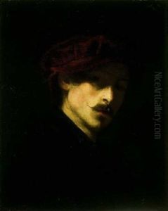 Portrait Of A Young Man With A Barete Portrait Of A Young Man With A Barete