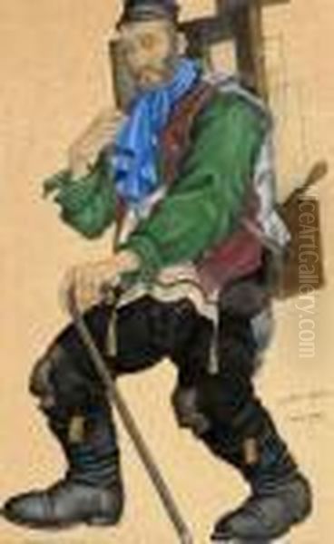 Beggar In A Tallit - view 1