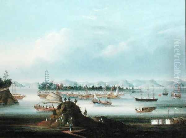 The Anchorage at Whampoa, c.1855 - view 1