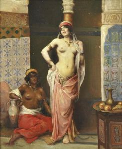 Harem Beauties by Henri Adriene Tanoux