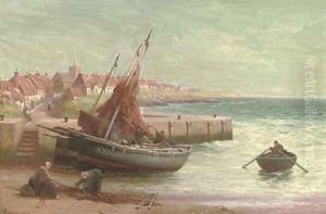 Preparing the nets by Alexander Young
