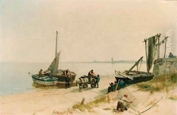 Unloading the catch - view 1