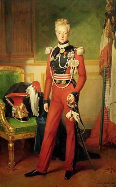Louis-Charles-Philippe of Orleans (1814-96) Duke of Nemours, 1833 - view 1