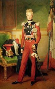 Louis-Charles-Philippe of Orleans (1814-96) Duke of Nemours, 1833 by Anton van Ysendyck