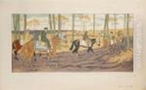 L'entrainement A Maisons-laffitte : Travail Au Pas by Maurice Taquoy