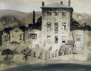 Rat's Castle, Hobart, c.1919 by Blamire Young