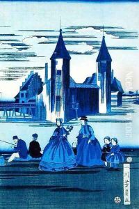 Two Ladies with Two Children