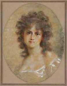 Jeune Femme Aux Boucles by Theodore Tchoumakoff
