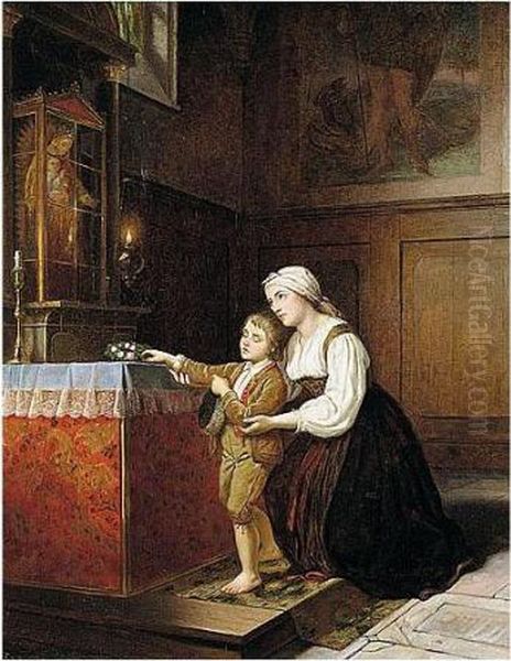 Praying To The Virgin - view 1