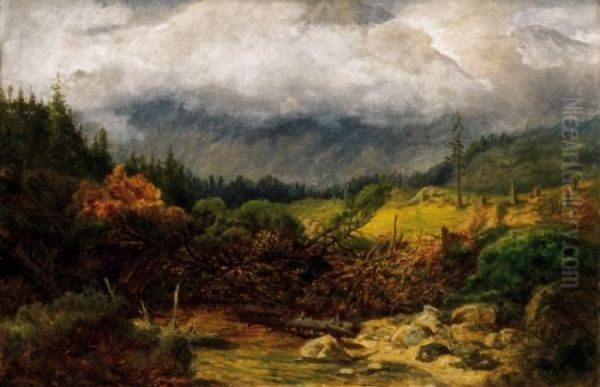Landscape In The Tatra Mountain Chain - view 1