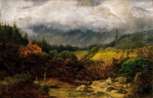 Landscape In The Tatra Mountain Chain