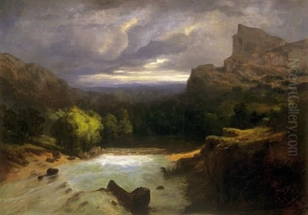 Landscape Of The Mountains - view 1