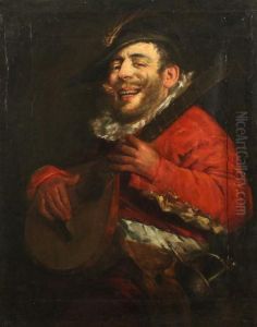 Portrait Of A 17th Century Musician