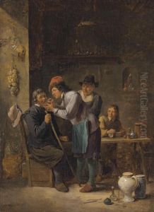 A Dentist Pulling A Tooth by David The Younger Teniers