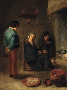 Die Pfannkuchenbackerin Die Pfannkuchenbackerin
