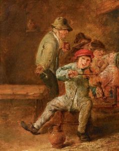 Farmers Drinking by David The Younger Teniers