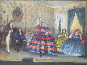 Scene De Thetre